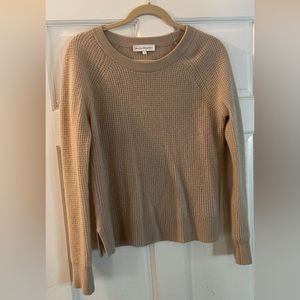 White + Warren Cashmere Waffle Sweater